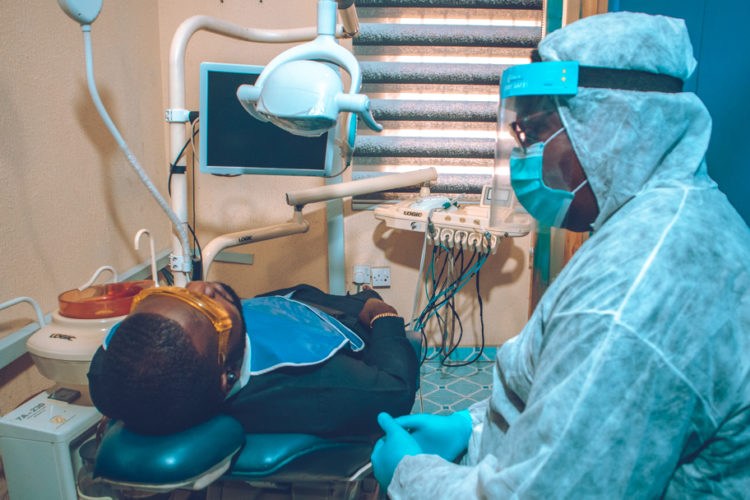 Dr Ogundeji At Work During Covid 19 Pandemic